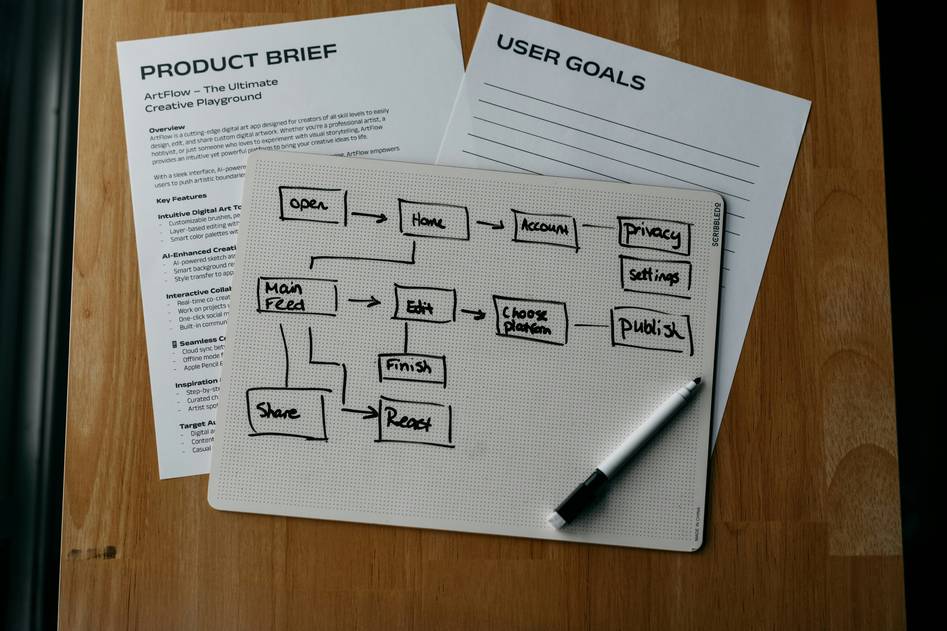 Supply chain blog homepage with certification icons and global logistics map